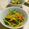 時花菜's cooksnap of when they made お弁当に彩りのいい和え物.