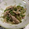 tawarata's cooksnap of when they made 豚コマピーマンもやし炒め.