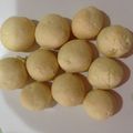 さらだサラダ's cooksnap of when they made 真っ白可愛い♪卵ボーロ風クッキー♡.
