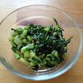 ユンユ's cooksnap of when they made 大根葉の柚子こしょう合え.