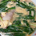 kimimaruo's cooksnap of when they made つゆだくで！洋風ニラの卵とじ.