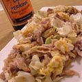 ＫＩＸ's cooksnap of when they made 豚玉マヨ炒め❤ウスターソースかけ.