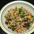 北米ぽん吉's cooksnap of when they made 玄米を使ったボリューム満点サラダ♪.