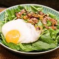 ちべターリー's cooksnap of when they made 居酒屋さんのほうれん草サラダ.
