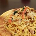 ララサラマ's cooksnap of when they made きのこたっぷり和風パスタ.