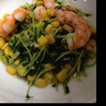 梁得樹梨's cooksnap of when they made 中華風 豆苗と海老の炒め♪失敗しない♪.