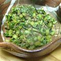 けいここん's cooksnap of when they made 大根の葉とひき肉のピリ辛炒め.