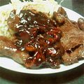 たんたん　's cooksnap of when they made ステーキ割烹直伝☆ステーキの焼き方.