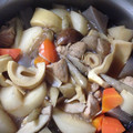 puu___'s cooksnap of when they made 大きめ野菜のだご煮風.