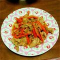 よしみるく's cooksnap of when they made 豚肉とにんじんの甘辛炒め.