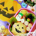 こあちゃんママ's cooksnap of when they made ハロウィン♪魔法使いリラックマのキャラ弁.