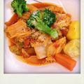 acchanegg's cooksnap of when they made 5分で作る！！白菜と鶏肉のトマト煮込み.