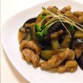 moyobaku's cooksnap of when they made 鳥もも肉とトロ～リなすの甘辛炒め.