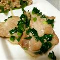 rammaro's cooksnap of when they made トリもも肉*\(^o^)/*ネギ塩味で….