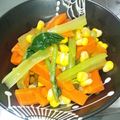 ★なぁー★'s cooksnap of when they made 小松菜とコーンのカラフルおひたし.