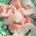 きらり流れ星's cooksnap of when they made スパムとじゃがいもとたまねぎのサラダ♪.