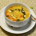 woailiaoli's cooksnap of when they made トマトと卵の美肌スープ★.