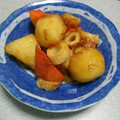 にーーーな's cooksnap of when they made テリテリ♪新じゃがとちくわの揚げ煮.
