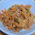 kaori238's cooksnap of when they made しらたきのチャプチェ風炒め.