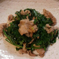 ゆうこりんとぺんぎん's cooksnap of when they made (植物油不使用)豚こまとニラの甘辛炒め.