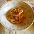 violets's cooksnap of when they made れんこんの練り梅和え.