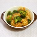 まっけぃ's cooksnap of when they made えびとブロッコリー✿マヨカレー炒め.