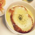 小雪小雪小雪's cooksnap of when they made 簡単本格的☆オニオングラタンスープ.