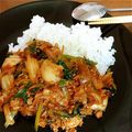 megchuu7's cooksnap of when they made 麻婆春雨韓国風.