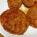 ikenatsu's cooksnap of when they made 鶏の照り焼きハンバーグ.