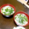 CoCoa☆'s cooksnap of when they made 家にあるもので、簡単天かすスープ.