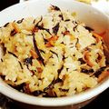 さっとんぺ's cooksnap of when they made ひじきと大根葉の混ぜご飯.