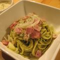 碧生空's cooksnap of when they made 新たまとベーコンのジェノベーゼ.