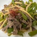 seesaa♪'s cooksnap of when they made 簡単本格☆牛肉チンジャオロースー.