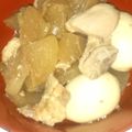 こぱぱ's cooksnap of when they made 大根 鳥ももの煮物.