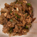 くくるぷぷ's cooksnap of when they made 丼にも◎鶏ひき肉と苦手野菜の甜麺醤炒め.