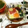 airi777's cooksnap of when they made おひとりさま用トースターで目玉焼き.