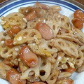 bineta's cooksnap of when they made きんぴられんこんの卵とじ.
