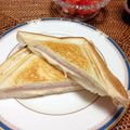 サンディサンディ's cooksnap of when they made 超簡単！ハムとチーズのホットサンド.