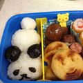 ゆーそーママ's cooksnap of when they made おにぎりパンダ.