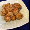Pu♡Pu's cooksnap of when they made 里芋のゴマころがし.