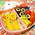 マッハママ's cooksnap of when they made ✿キャラ弁★可愛いカトラリーのお弁当✿.