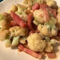 クック☆やーっ！'s cooksnap of when they made カリフラワーとベーコンのバター醤油炒め.