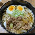 ★ゴンぎつね★'s cooksnap of when they made 甘辛お肉がうまーーーい！うちの肉うどん.