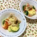 ふたごゆき's cooksnap of when they made チキンとトマトのフライパンチーズ焼き.