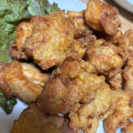 somedayママ's cooksnap of when they made 味付けしっかり！鶏もも肉のかりかり唐揚げ.
