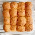 ●ゆゆゆ●'s cooksnap of when they made ガーリックバターのちぎりパン.