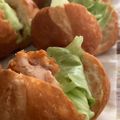 MULA's cooksnap of when they made 我が家のＬチキバーガー.