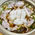 yu🐓's cooksnap of when they made 水菜と豚肉で簡単みぞれ鍋.