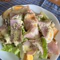 クック49L4Ho☆'s cooksnap of when they made 一口トーストのシーザーサラダ仕立て♪.
