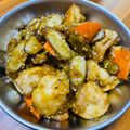 J_son's cooksnap of when they made 鶏ごぼうの甘酢がらめ。.
